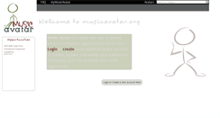 Desktop Screenshot of musicavatar.org