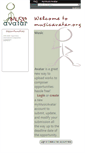 Mobile Screenshot of musicavatar.org